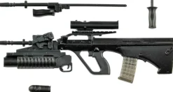 1/12 Little Armory (LA066) AUG A2 & M203 PI Type
