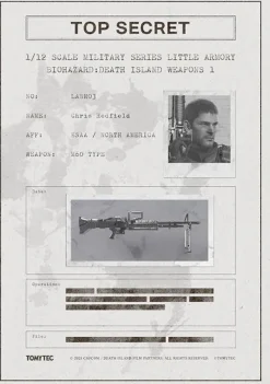 1/12 Little Armory [LABH03] Resident Evil: Death Island Weapons 1