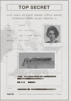 1/12 Little Armory [LABH05] Resident Evil: Death Island Weapons 3