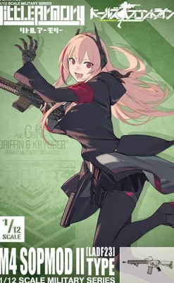 1/12 Little Armory: [LADF23] Anime: Girls Frontline M4 SOPMOD II Type