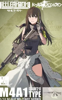 1/12 Little Armory: [LADF21] Anime: Girls Frontline M4A1 Type