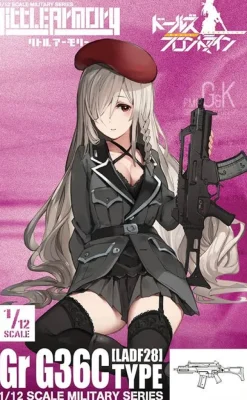 1/12 Little Armory [LADF28] Girls' Frontline Gr G36C Type