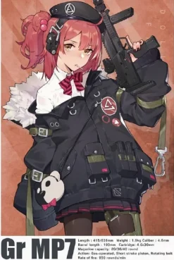 1/12 Little Armory [LADF17] Girls Frontline Gr MP7 Type