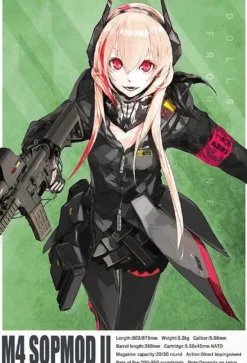 1/12 Little Armory [LADF14] Girls Frontline M4 Sopmod II Type