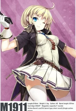 1/12 Little Armory (LADF10) Girls Frontline M1911 Type