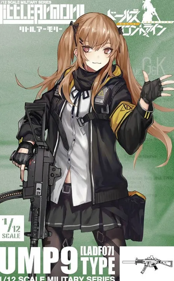 1/12 Little Armory (LADF07) Girls' Frontline UMP9 Type