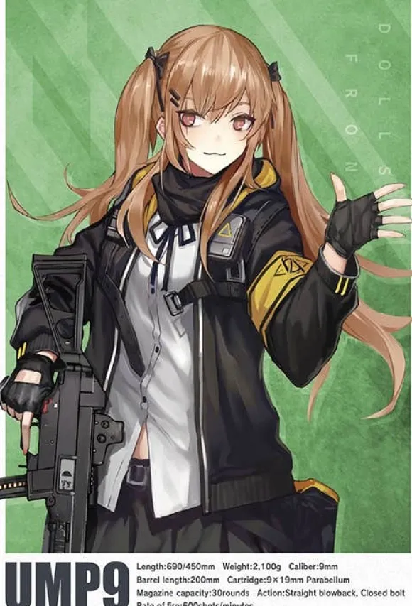 1/12 Little Armory (LADF07) Girls' Frontline UMP9 Type
