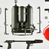 1/12 Little Armory [LA101] Flamethrower M2 Type