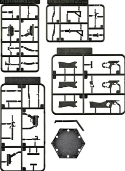 1/12 Little Armory [LA-GG03] GUNSLINGER GIRL Claes MP5 / VP70 Type
