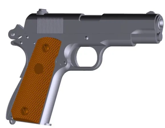 LittleArmory LA015/ M1911A1 & Commander Type