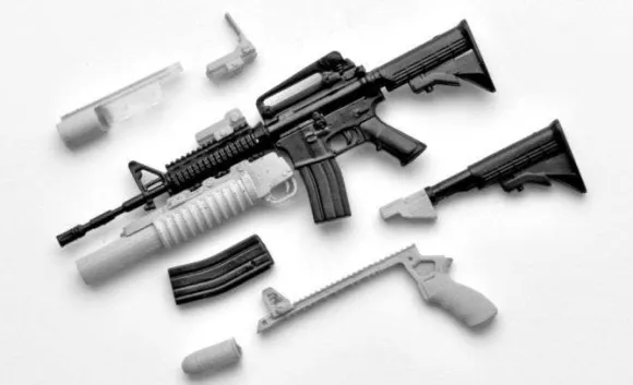 1/12 Little Armory LA025 M4A1 & M203 Type