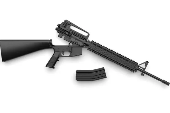 1/12 Little Armory (LA056) M16A4 Type