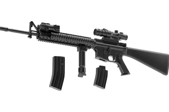 1/12 Little Armory (LA056) M16A4 Type