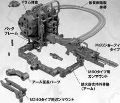 Little Armory [LA-MD03] Megami Device Equipment Set Machine Gun A