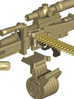 1/12 Little Armory (LA064) MG3KWS Type