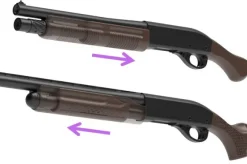 1/12 Little Armory (LA055) M870 Type Hard Wood