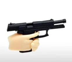 1/12 Little Armory: LAOP12: figma Hands for Guns 2 - Handgun Set