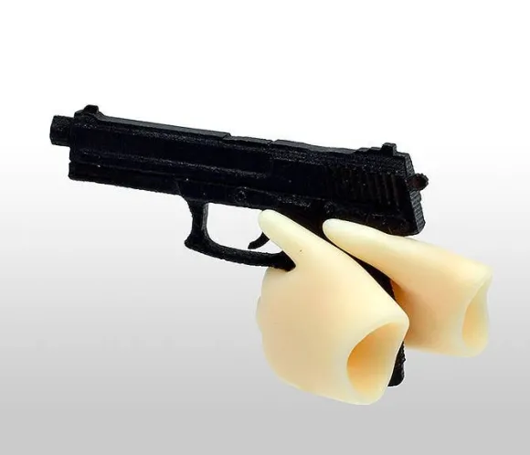 1/12 Little Armory: LAOP12: figma Hands for Guns 2 - Handgun Set