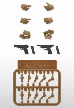 Little Armory LAOP06: figma Tactical Gloves 2 Handgun Set (Tan)