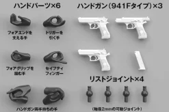 Little Armory [LA-OP24] Gun Handle 2 for Megami Device (Black)