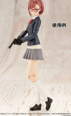 1/12 Little Armory [LA-OP13] Tactical Gloves for Sousai Shojo Teien 2 Revolver Set (Black)