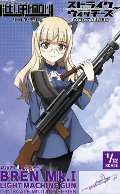 1/12 Little Armory [LASW04] Strike Witches ROAD to BERLIN Bren Light Machine Gun Mk.1