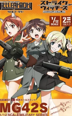1/12 Little Armory [LASW02] Strike Witches ROAD to BERLIN MG42S (2-gun set)