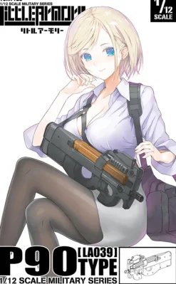 1/12 Little Armory [LA039] Type P90