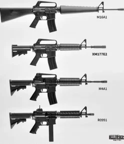 1/12 Little Armory [LA080] XM177E2 / M653 Type