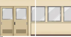 1/12 LittleArmory [LD011] Desk for Designated Defense High School & Grease Gun Set
