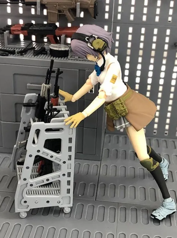 1/12 Little Armory (LD025) Gun Rack E