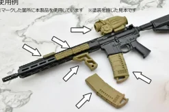 1/12 Little Armory [LD053] Gun's Accessories B2 FDE Color ver.