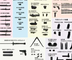 1/12 Little Armory [LD048] Guns Accessories B