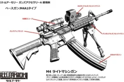 1/12 LittleArmory [LD020] Guns Accessories A
