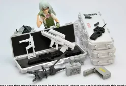 1/12 Little Armory [LD038] Military Hard Case A3 -White x Gray-
