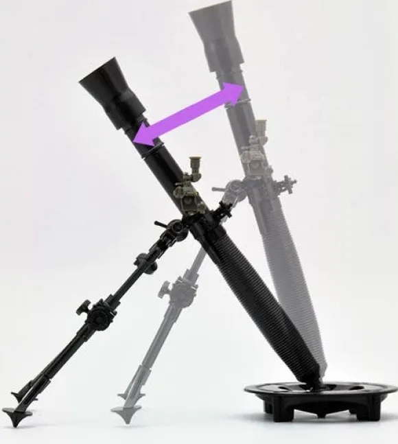 1/12 Little Armory (LD035) 81mm Mortar M252 Type