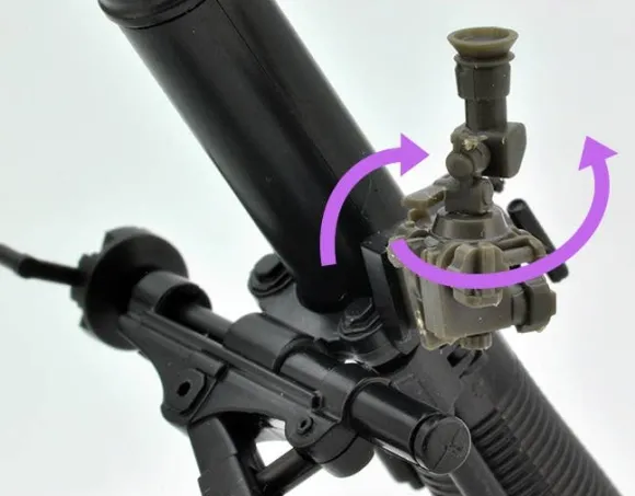 1/12 Little Armory (LD035) 81mm Mortar M252 Type