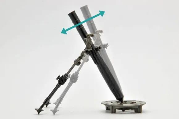 1/12 Little Armory LD007 81mm Mortor L16 Type