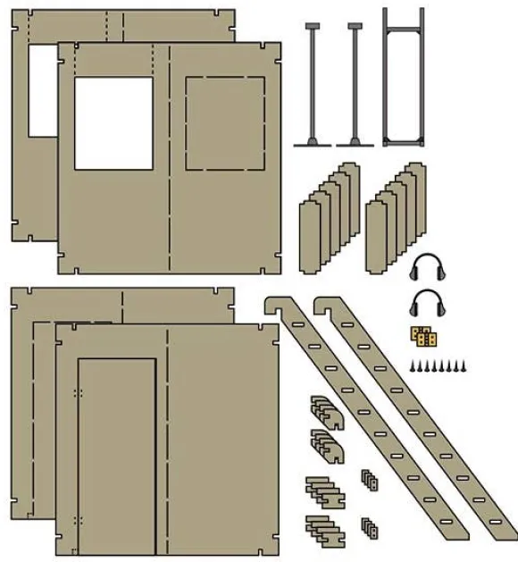 1/12 Little Armory (LD023) Shoot House A