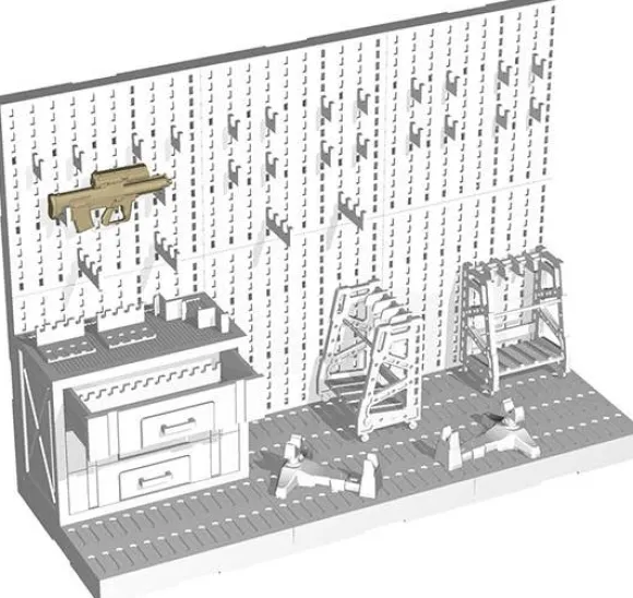 1/12 Little Armory (LD031) Weapons Room B