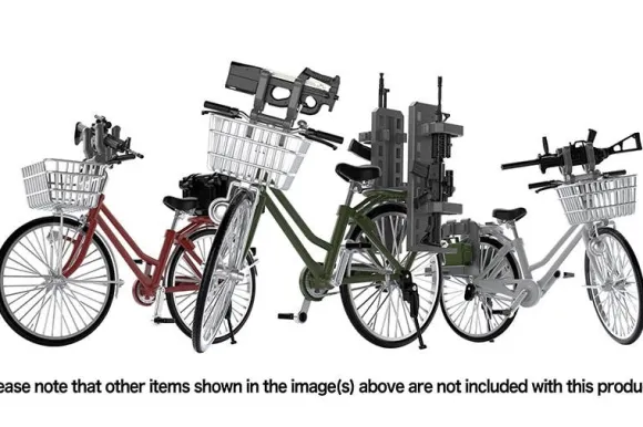 1/12 Little Armory (LM005) Bicycle for School Attendance (for D.D.A School) Maroon