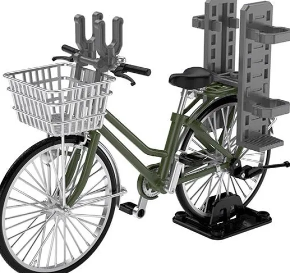 1/12 Little Armory (LM007) Bicycle for School Attendance (for D.D.A School) Olive Drab