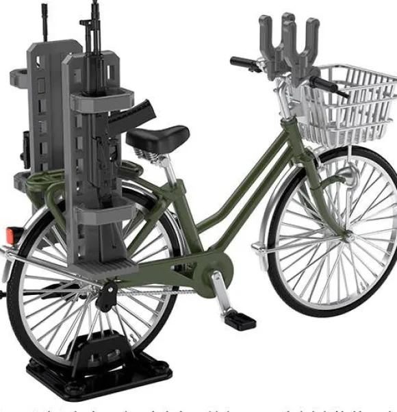 1/12 Little Armory (LM007) Bicycle for School Attendance (for D.D.A School) Olive Drab