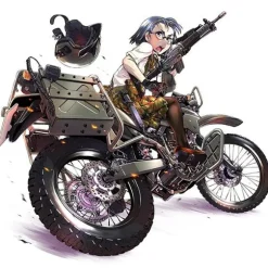 1/12 Little Armory [LM002] JGSDF Reconnaissance Motorcycle DX Ver.