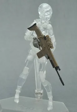 LittleArmory-OP5: figma Tactical Gloves (Mas Grey)