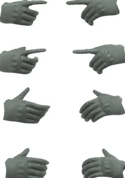 LittleArmory-OP5: figma Tactical Gloves (Mas Grey)