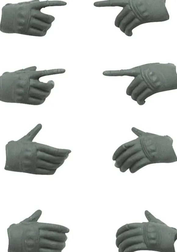 LittleArmory-OP5: figma Tactical Gloves (Mas Grey)