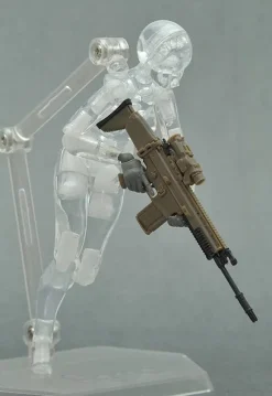 LittleArmory-OP5: figma Tactical Gloves (Mas Grey)