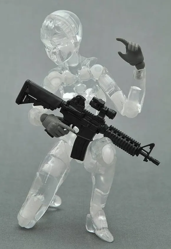 LittleArmory-OP5: figma Tactical Gloves (Mas Grey)