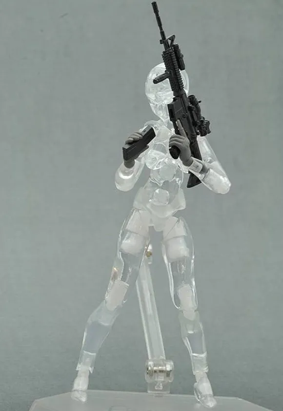 LittleArmory-OP5: figma Tactical Gloves (Mas Grey)